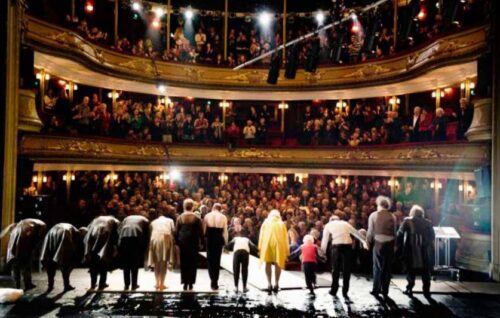 Toneelvloer Stadsschouwburg Groningen